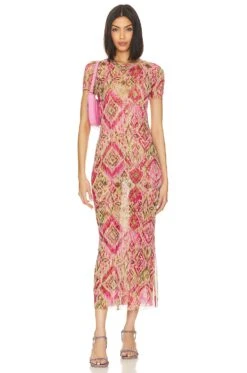 Vanessa Dress Summer Ikat