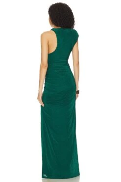 Chantria Slinky Gown Vintage Pine -Fashion Clothing Store MISR WD270 V4