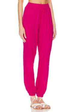 Brussels Pants Raspberry -Fashion Clothing Store MLAU WP324 V2