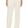 Mabel Wide Leg Pant With Pocket Ivory -Fashion Clothing Store MLAU WP326 V1
