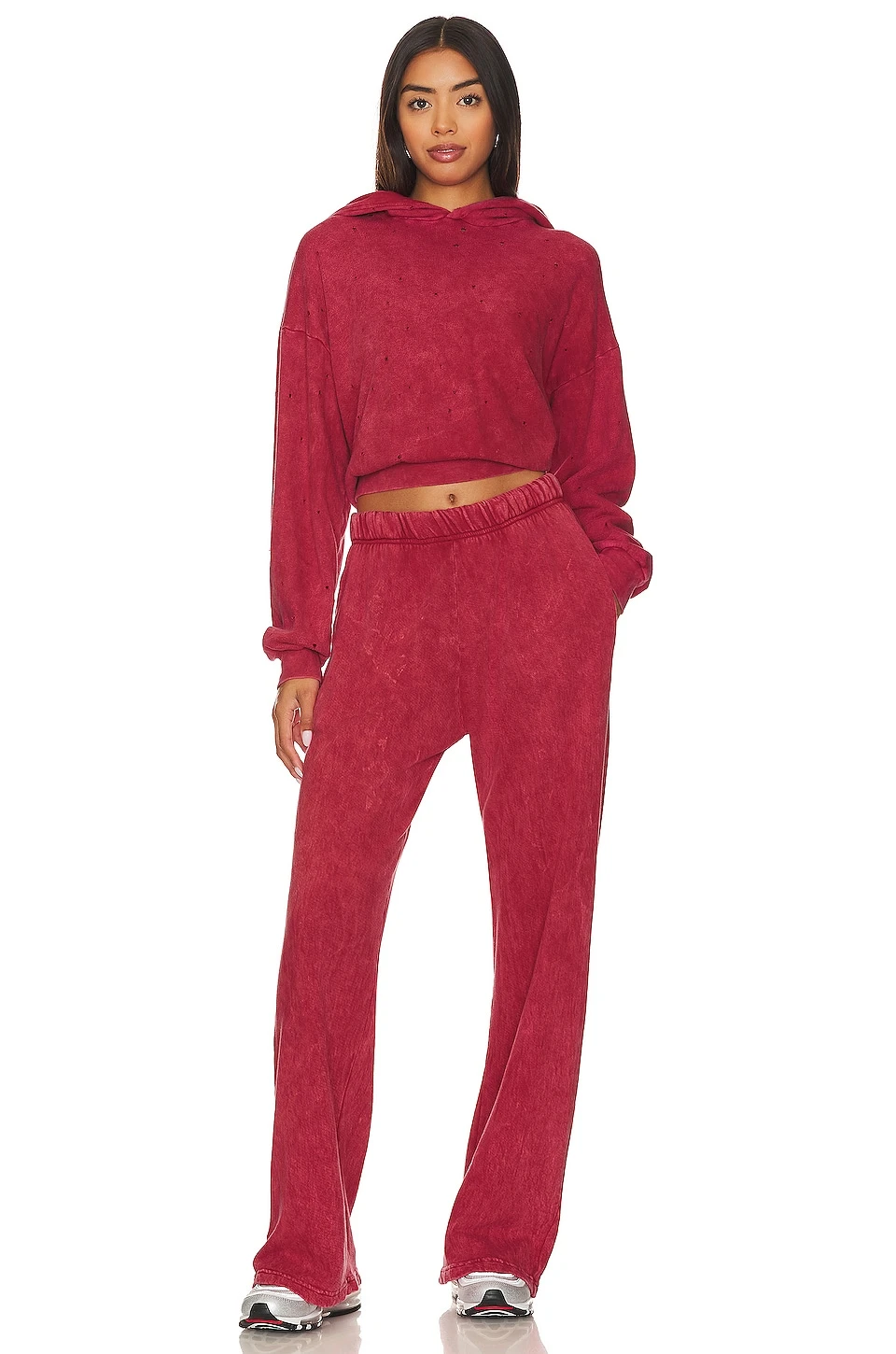 Mabel Wide Leg Pant Brick 6 Mabel Wide Leg Pant Brick - Image 4