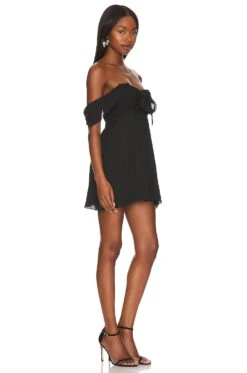 Makaela Babydoll Dress Black 9 Makaela Babydoll Dress Black -Fashion Clothing Store MOTO WD160 V2