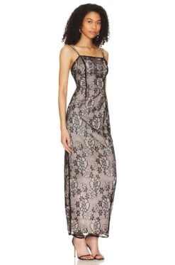 Kenji Gown Black -Fashion Clothing Store MOTO WD221 V2