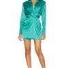 Angela Twist Front Dress Teal 2 Angela Twist Front Dress Teal -Fashion Clothing Store MOTO WD47 V1