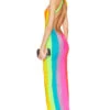 Maxi Dress Multicolor 2 Maxi Dress Multicolor -Fashion Clothing Store NARR WD15 V1