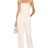 Larkin Jumpsuit Ivory -Fashion Clothing Store NBDR WC157 V1