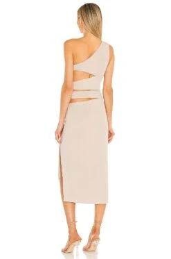 Donielle Midi Dress Nude -Fashion Clothing Store NBDR WD2451 V3