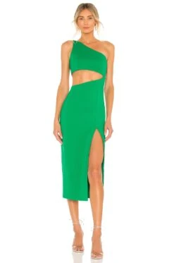Kody Cutout Midi Dress Kelly Green 11 Kody Cutout Midi Dress Kelly Green -Fashion Clothing Store NBDR WD2503 V1 1