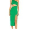 Kody Cutout Midi Dress Kelly Green
