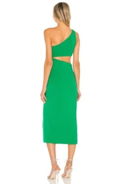 Kody Cutout Midi Dress Kelly Green 9 Kody Cutout Midi Dress Kelly Green -Fashion Clothing Store NBDR WD2503 V3