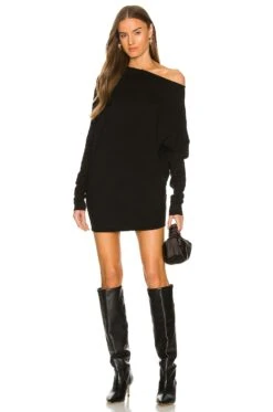 Cortado Dress Black -Fashion Clothing Store NBDR WD2539 V1 2