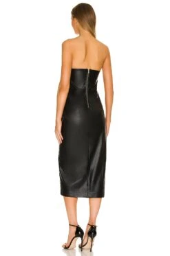 Cosima Midi Dress Black -Fashion Clothing Store NBDR WD2573 V3