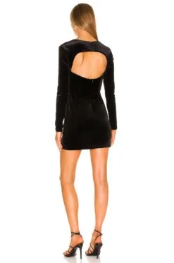 Everly Mini Dress Black 7 Everly Mini Dress Black -Fashion Clothing Store NBDR WD2579 V3