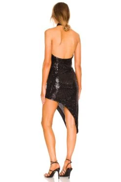 Mirabelle Midi Dress Black -Fashion Clothing Store NBDR WD2591 V3