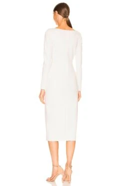 Gracen Midi Dress White -Fashion Clothing Store NBDR WD2645 V3