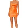 Anok Mini Dress Orange -Fashion Clothing Store NBDR WD2678 V1