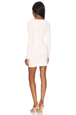 Miyuki Mini Dress White -Fashion Clothing Store NBDR WD2744 V3