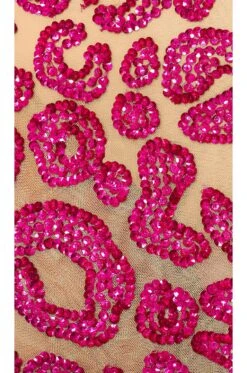 Alayah Midi Dress Hot Pink -Fashion Clothing Store NBDR WD2787 V4