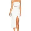 Noelia Midi Dress White -Fashion Clothing Store NBDR WD2806 V1