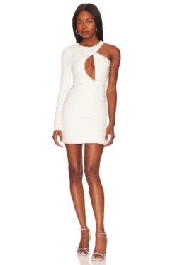 Nevaeh Mini Dress White -Fashion Clothing Store NBDR WD2810 V1 1