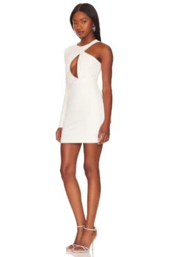 Nevaeh Mini Dress White -Fashion Clothing Store NBDR WD2810 V3