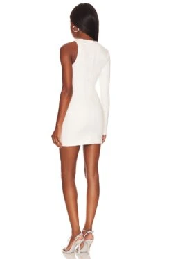 Nevaeh Mini Dress White -Fashion Clothing Store NBDR WD2810 V4