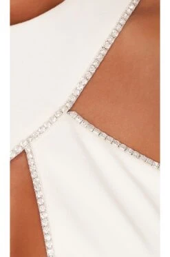 Nevaeh Mini Dress White -Fashion Clothing Store NBDR WD2810 V6