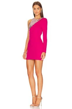 Kinsley Dress Magenta 9 Kinsley Dress Magenta -Fashion Clothing Store NBDR WD2829 V3