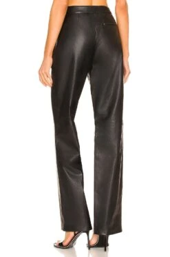 Linda Leather Pant Black 8 Linda Leather Pant Black -Fashion Clothing Store NBDR WP160 V3