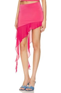 Letty Skirt Hot Pink -Fashion Clothing Store NBDR WQ330 V3