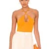 Lorena Bodysuit Orange -Fashion Clothing Store NBDR WS770 V1