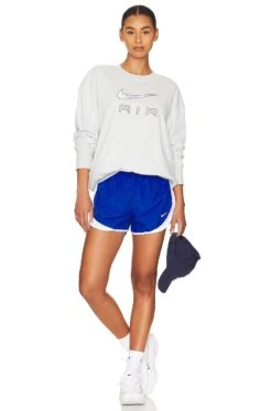 Nike NSW Air Fleece Crew Pure Platinum -Fashion Clothing Store NIKR WK117 V4