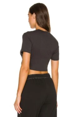 Nike NSW Air SS Crop Top Dark Smoke Grey -Fashion Clothing Store NIKR WS174 V3