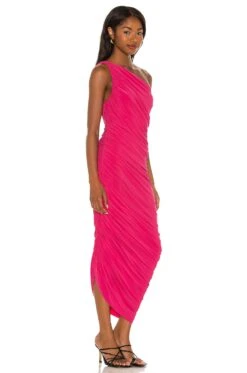 Norma Kamali X REVOLVE Diana Gown Rose -Fashion Clothing Store NKAM WD288 V2