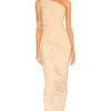 Norma Kamali Diana Gown Blonde -Fashion Clothing Store NKAM WD330 V1