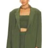 Norma Kamali CHAQUETA Celadon -Fashion Clothing Store NKAM WO148 V1