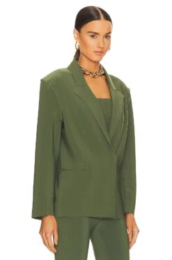 Norma Kamali CHAQUETA Celadon -Fashion Clothing Store NKAM WO148 V3