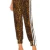 Norma Kamali Side Stripe Jog Pant Pantera -Fashion Clothing Store NKAM WP113 V1