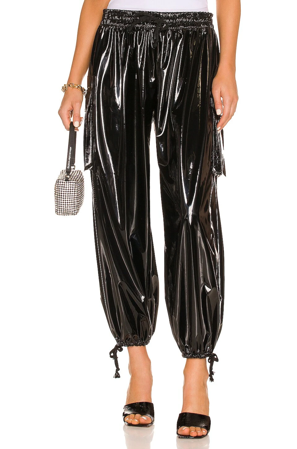 Norma Kamali PANTALON SWEAT Black 3 Norma Kamali PANTALON SWEAT Black