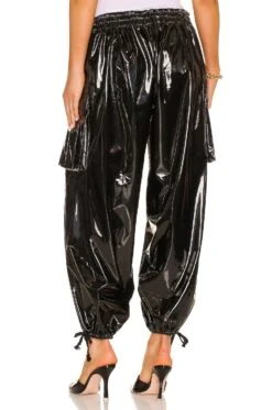 Norma Kamali PANTALON SWEAT Black 8 Norma Kamali PANTALON SWEAT Black -Fashion Clothing Store NKAM WP136 V3