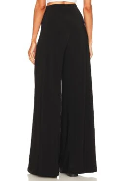 Norma Kamali Elephant Pant Black -Fashion Clothing Store NKAM WP48 V3