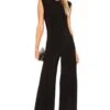 Norma Kamali Sleeveless Jumpsuit Black -Fashion Clothing Store NKAM WR32 V1