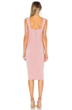 Divine Midi Dress Dusty Pink -Fashion Clothing Store NKIE WD371 V3