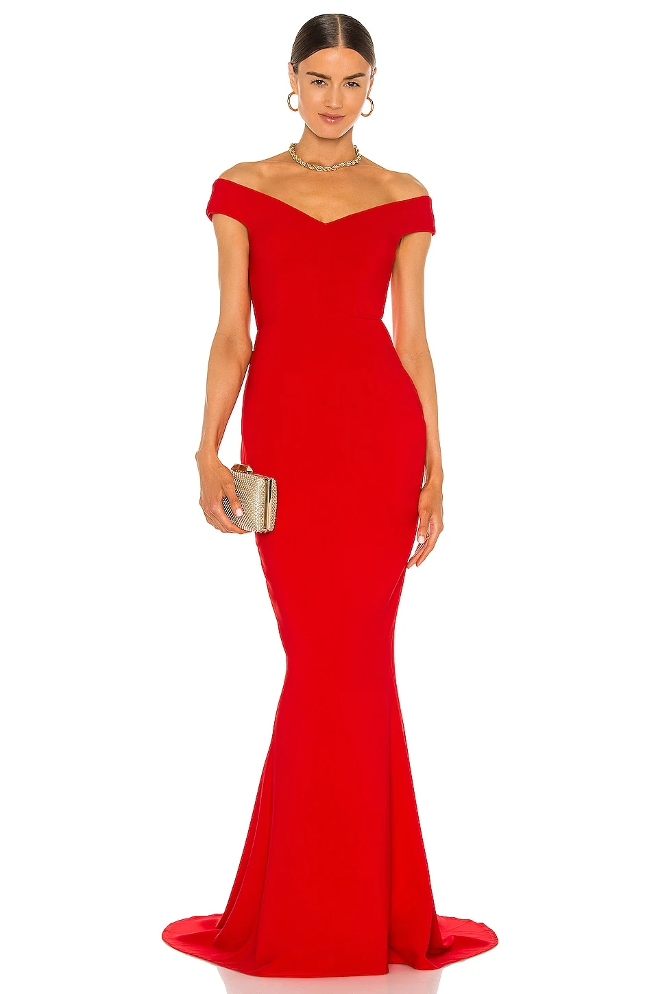 X REVOLVE Allure Gown Cherry 8 X REVOLVE Allure Gown Cherry - Image 6