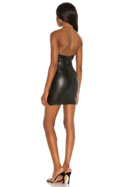 X REVOLVE Barbella Mini Dress Black -Fashion Clothing Store NKIE WD466 V3