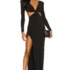 Jewel Gown Black -Fashion Clothing Store NKIE WD504 V1
