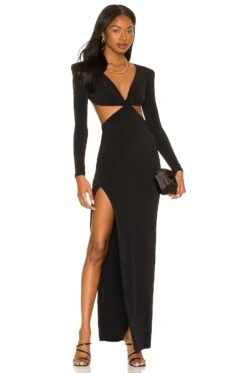 Jewel Gown Black