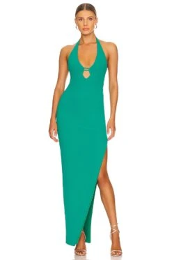 Coco Gown Green -Fashion Clothing Store NKIE WD548 V2