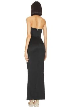 Emelie Strapless Gown Black -Fashion Clothing Store NKIE WD609 V3