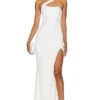 Alba Gown White -Fashion Clothing Store NKIE WD633 V1